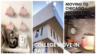 COLLEGE MOVE IN DAY + dorm room organization + tour | Isabel Marie