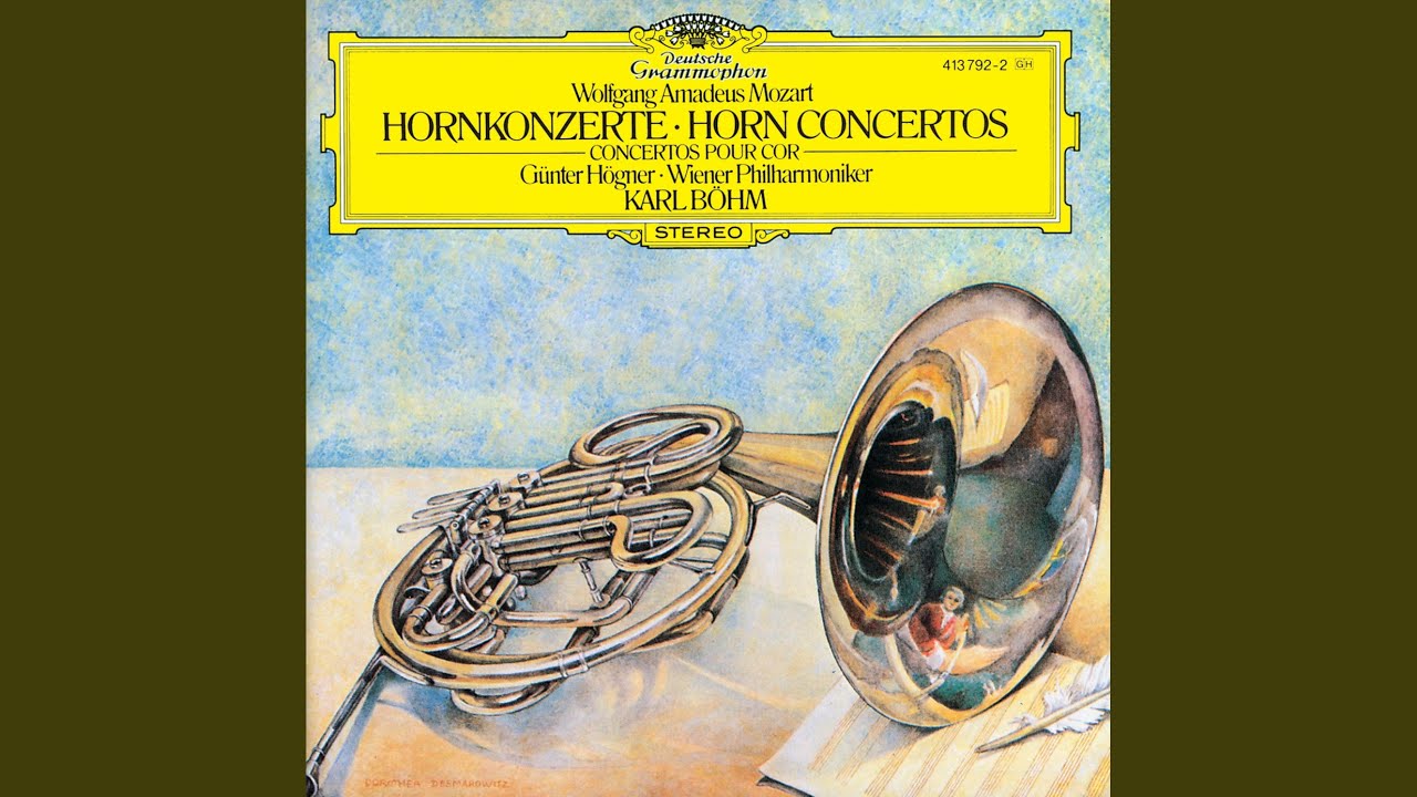 Mozart Horn Concerto No. 1 in D Major, K. 386b (K. 412 & 514) II