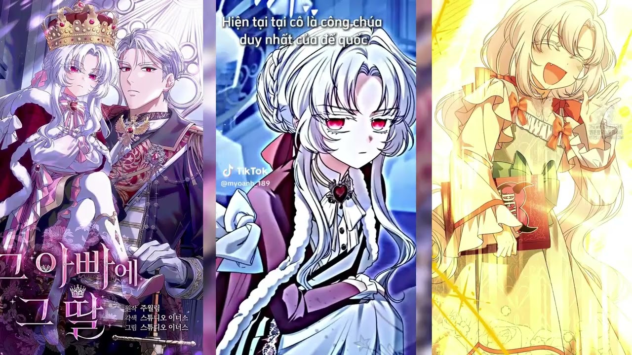 Tổng hợp video tik tok|| Cha nào con nấy || #1 #manhwa #tiktok #그아빠에그딸