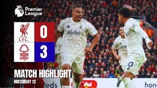 Şok Mağlubi̇yet Liverpool Vs Nottingham Forest Tüm Özetler Ve Goller Premier Lig 202526