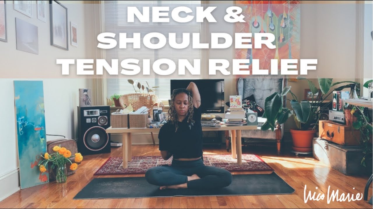 10-Minute Yoga Flow For Neck and Shoulder Tension Relief