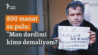 Vətəndaş istifadə etmədiyi suyun pulunu ödəmək istəmir - \