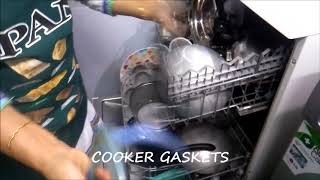 Washing Cookers, Aluminium kadais & more in BOSCH Dishwasher  Part 1 (demo # 6)