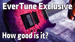 Evertune Exclusive ESP LTD M1007B 7-string guitar - How good is it? | Fishman Fluence Modern Alnico