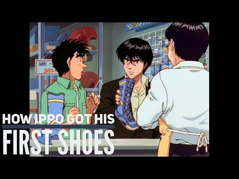 How Ippo got his boxing shoes - YouTube