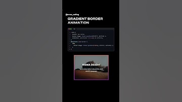 🎉🎊‼️Amazing Gradient Border 🎯Animation.... #coding #css #explore #it