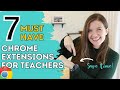 Chrome extensions for teachers the musthave list