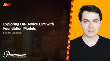 Michał Cichecki – Exploring On‑Device LLM with Foundation Models | MOBILE WARSAW #99