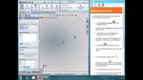 SOLIDWORKS - Introduction Pt. 1 of 5
