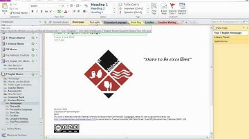 How to Open & Copy a Master OneNote - Part 3