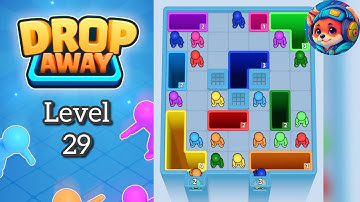 Drop Away Level 29 – Puzzle Game Walkthrough & Solutions | Mobile Gameplay 