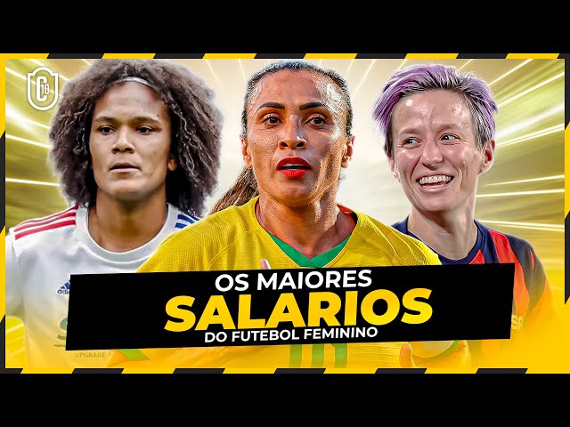 Top 10 Salários MAIS ALTOS do Futebol Feminino 