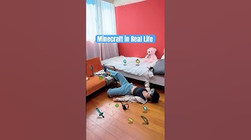 when VR minecraft gets a little too real...