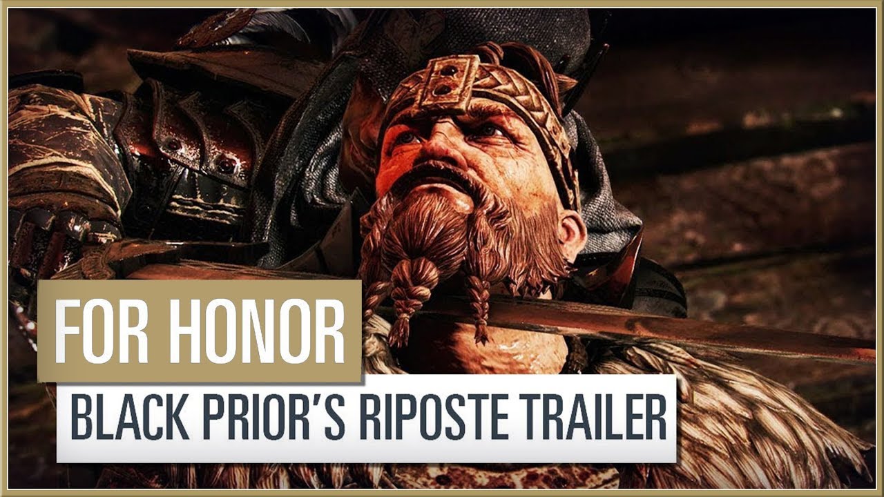 FOR HONOR - Black Prior’s Riposte EVENT Announce Trailer 2019 (PC, PS4 & XB1) HD