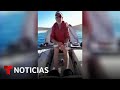 Tiene 74 años y se acaba de lanzar a atravesar el Atlántico en una canoa | Noticias Telemundo