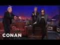 Jim Carrey Crashes Jeff Daniels' CONAN Interview  - CONAN on TBS