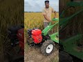 Powerful Mini Power Tiller – Easy Farming Solution 🚜#shorts