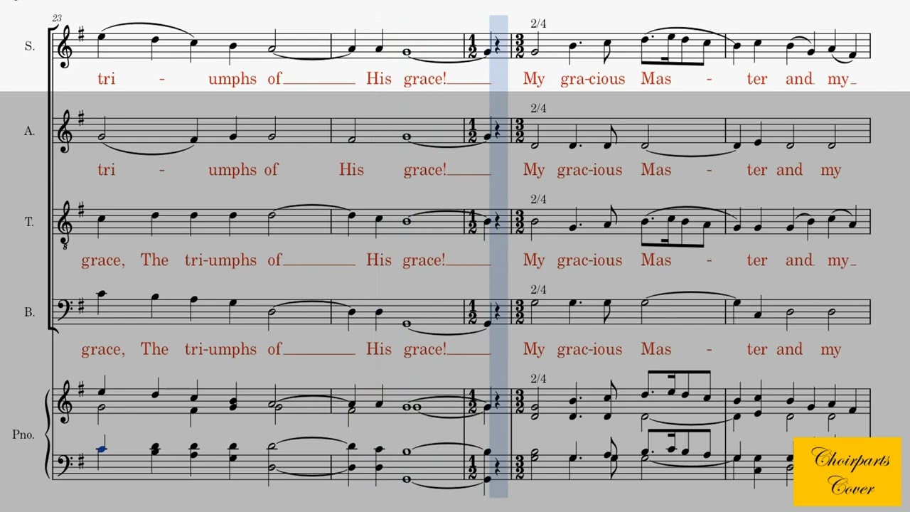 O, For A Thousand Tongues  - Soprano