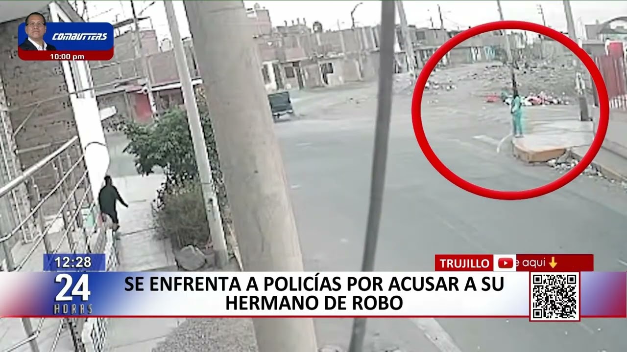 Trujillo: mujer se enfrenta a policías tras intervención a su hermano acusado de robo