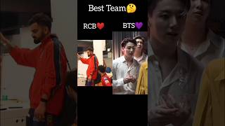 Bts Vs Rcb Who Rules More Hearts? Comment Below