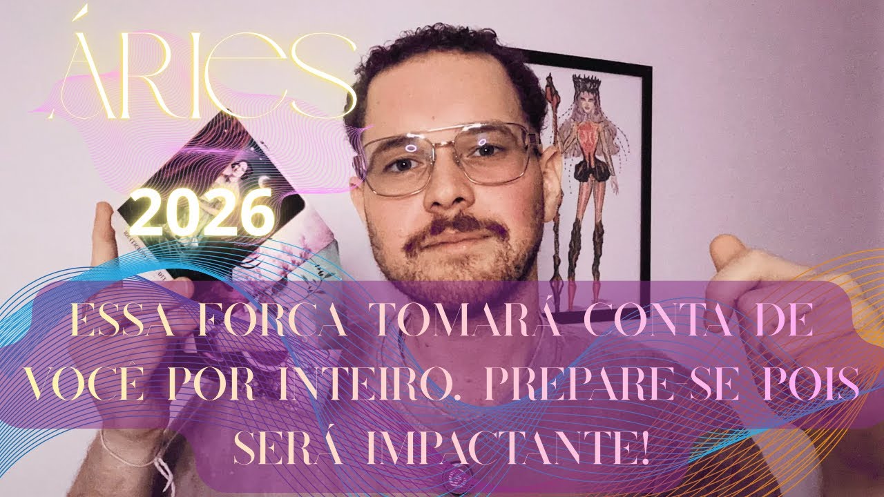 ÁRIES • 2026 • ESSE ANO FICARÁ MARCADO COMO A GRANDE VIRADA • ASCENSÃO DOS MAGOS 