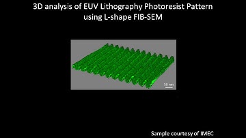 [Electronics] 3D analysis of EUV Lithography Photoresist Pattern using L-shape FIB-SEM