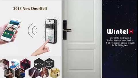 WIntelX waterproof Wifi Wireless Battery smart phone home Visual Intercom Video doorbell camera M5
