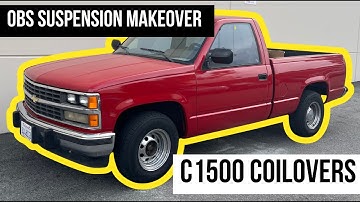 Transform Your 1988–1998 Chevy C1500 with Aldan American Coilovers | Step-by-Step Install