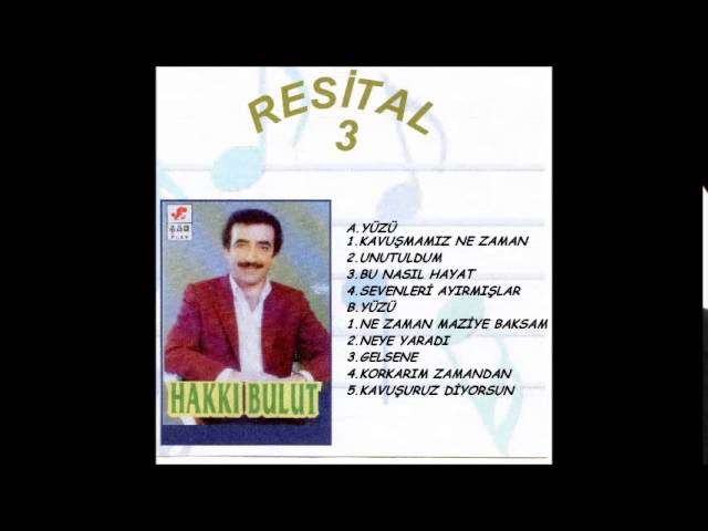 Watch Hakkı Bulut-Unutuldum [© Şah Plak] on YouTube