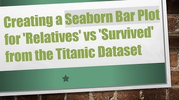 Creating a Seaborn Bar Plot for 