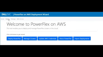 Deploying Dell Technologies PoweFlex in AWS