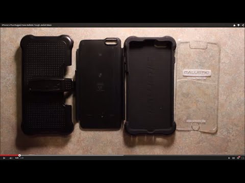 IPhone 6 Plus Rugged Case Ballistic Tough Jacket Maxx