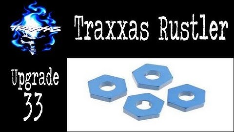 Daemon - Traxxas Rustler - Level 33 Upgrade - Blue Aluminum Hex Hubs