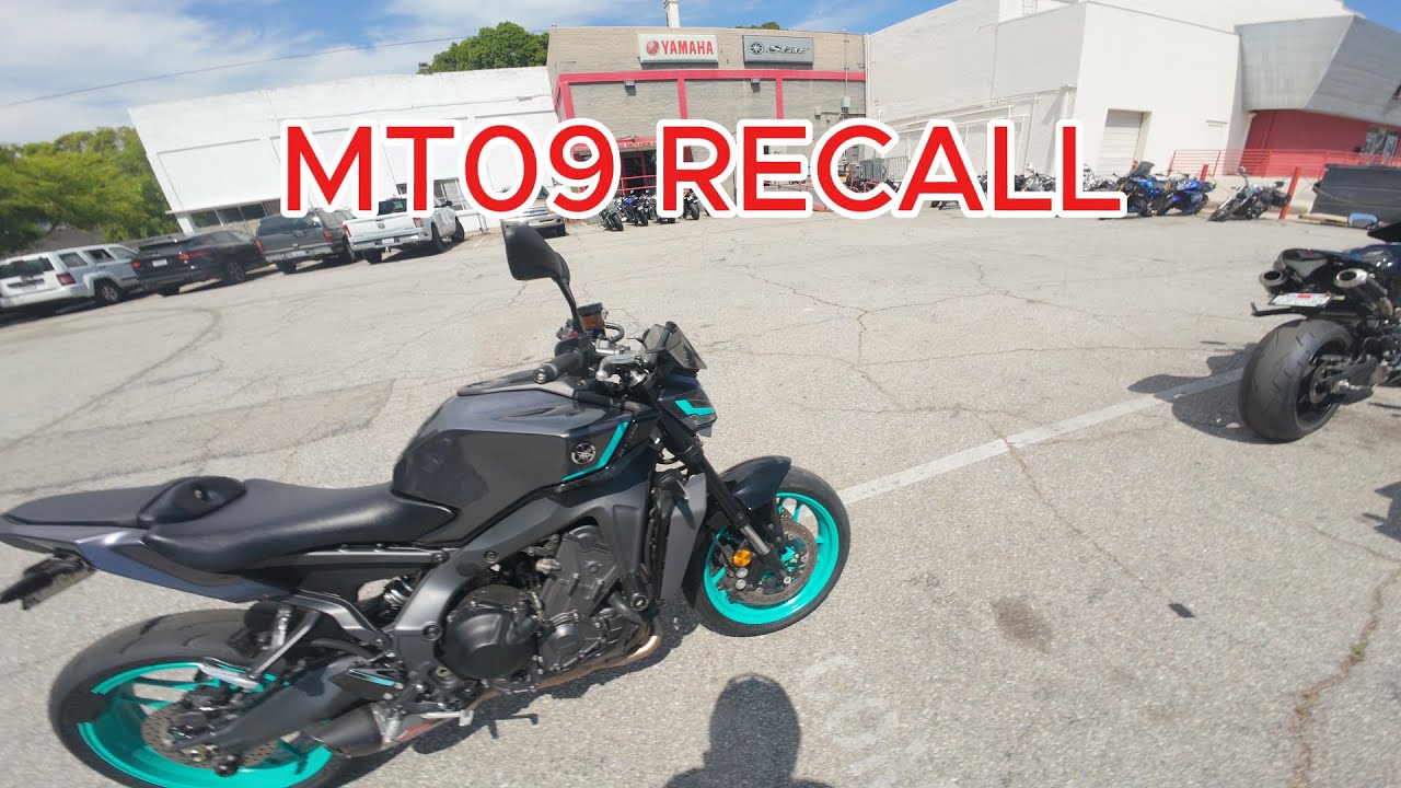 Taking my MT09 for ECU/TPS Yamaha Recall 