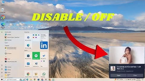 How To Disable Ads In Window 10