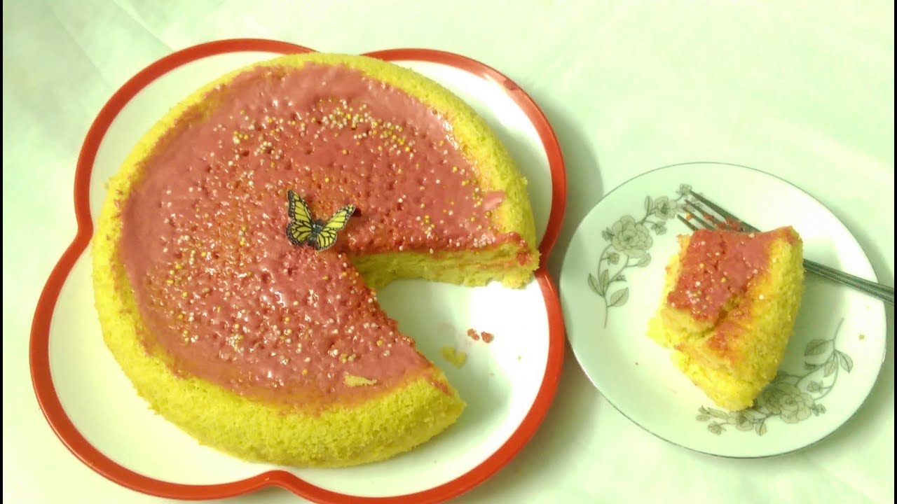 How To Bake Sponge Cake Without Baking Powder YouTube How To Bake Sponge Cake Without Baking Powder YouTube