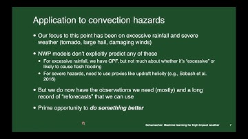 UFS Webinar Series:  Advancing Prob Prediction of High Impact Wx Using Ensemble Reforecasts & ML