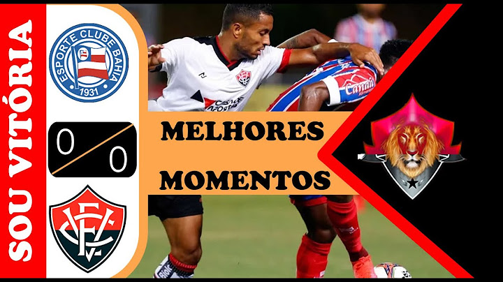 Bahia 0 x 0 Vitória melhores momentos Campeonato Baiano 2021