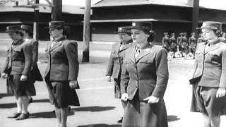 1943 WAAC Recruiting Film 'We're In The Army Now' (full)