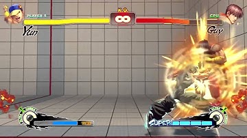 SSF4 AE  Yun Genei Jin Combo