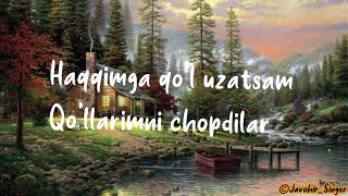 Ozodbek Nazarbekov Haqqim Lyrics va Minus