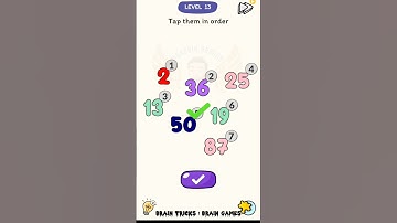 Brain Tricks Level 13 (old version) #braintricks #shorts