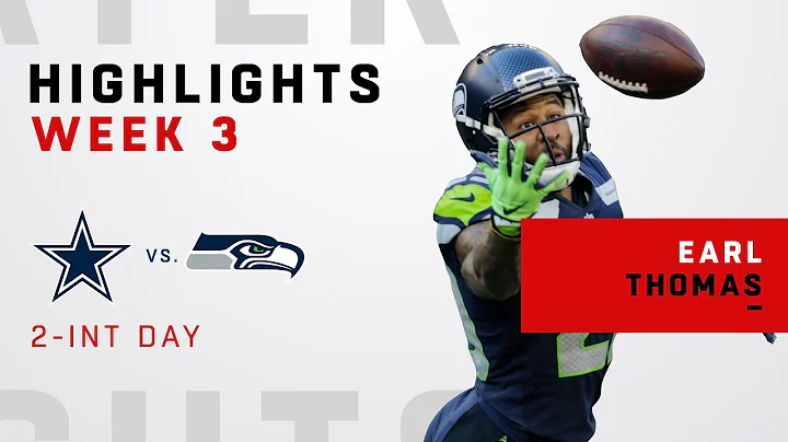 Earl Thomas' Monster Game w/ 2 INTs Off Dak Prescott