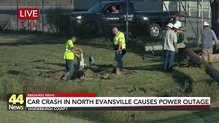Car Crash Closes Part Of HWY 57 Near Evansville Airport