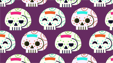 Graphic Design: Create a Sugar Skull Pattern (beginner) | Freepik
