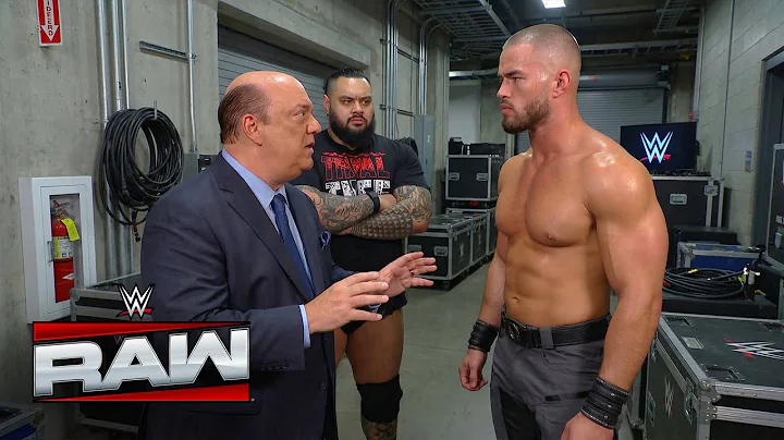 Paul Heyman's SECRET Advice To Austin Theory Backstage at WWE Raw!