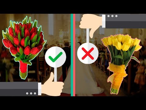 Video: ¿Qué estrella tenía el mejor ramo de novia?