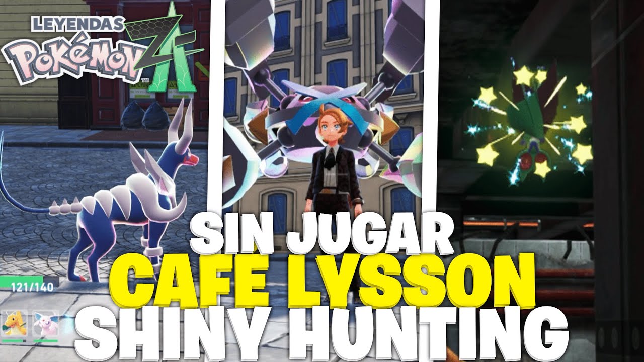 ¡COMO HACER SHINY HUNTING SIN JUGAR (AFK) de BELDUM y MÁS MEGAS en LEYENDAS POKÉMON Z-A! ☕✨