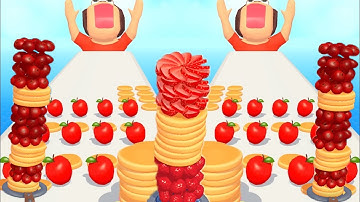 Pancake Run 🥞🧁🍓 Gameplay Walkthrough Android IOS All Levels Update Trailer