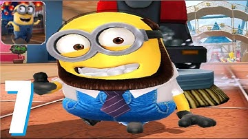 Despicable Me Minion Rush - ALL LEVELS Chapter 5 - gameplay walkthrough iOs & android games for kids